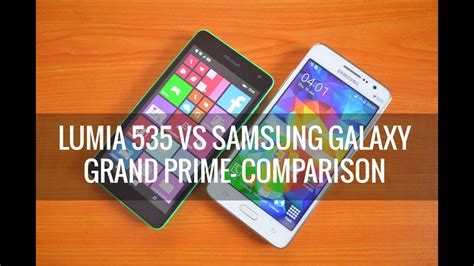 Samsung Galaxy Grand Prime vs Microsoft Lumia 535 Karşılaştırma